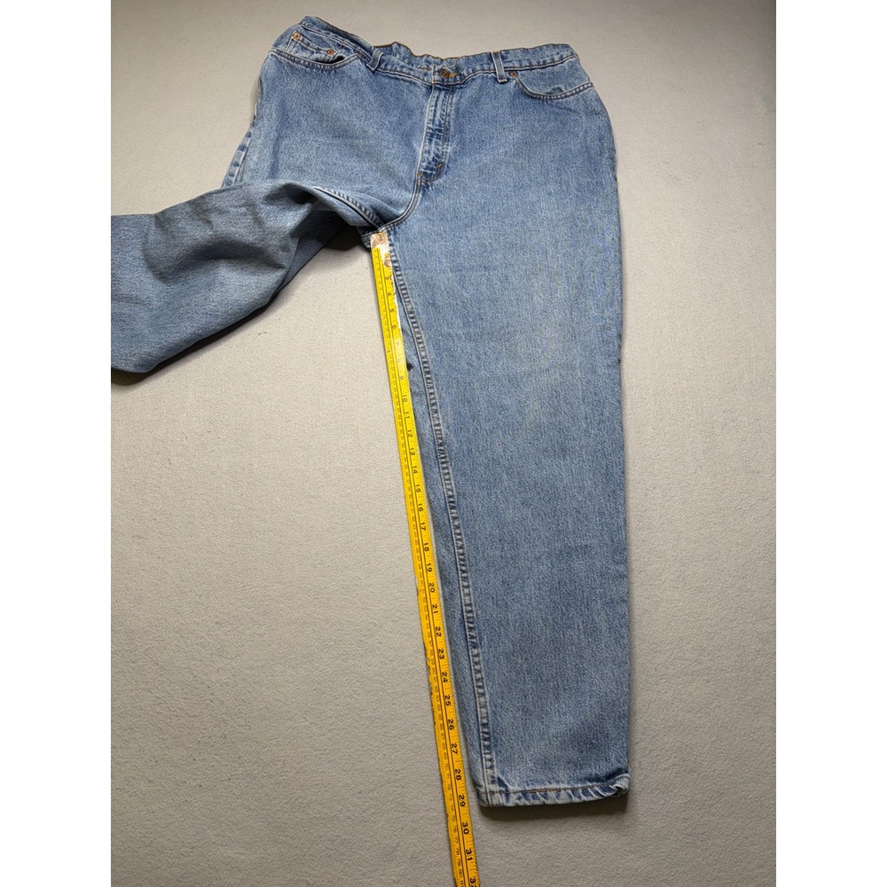 Levi's‎ 550 Jeans Women 38x29.5 Light Blue Relaxed Fit Tapered High Rise Vintage - Picture 9 of 11